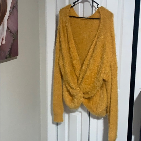 Sweaters - Large open back sweater.